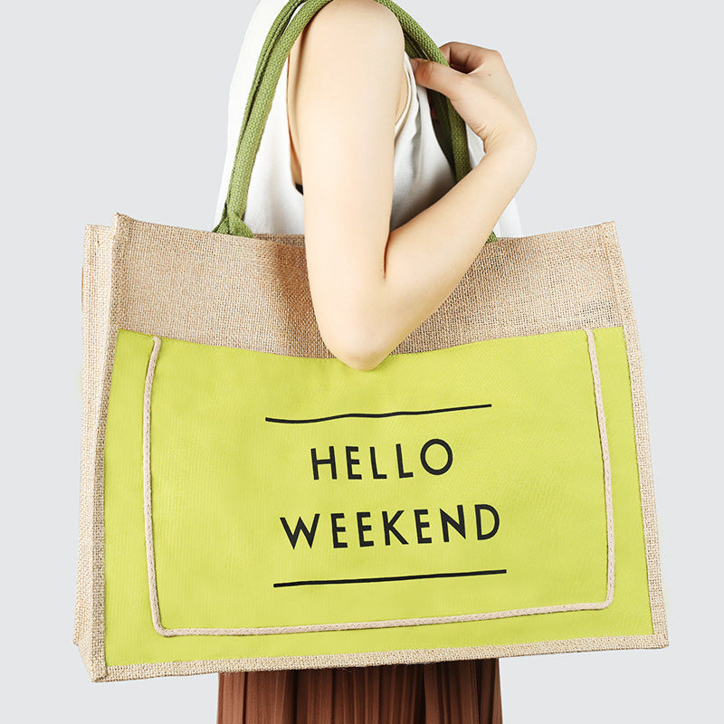 Fame Hello Weekend Tote